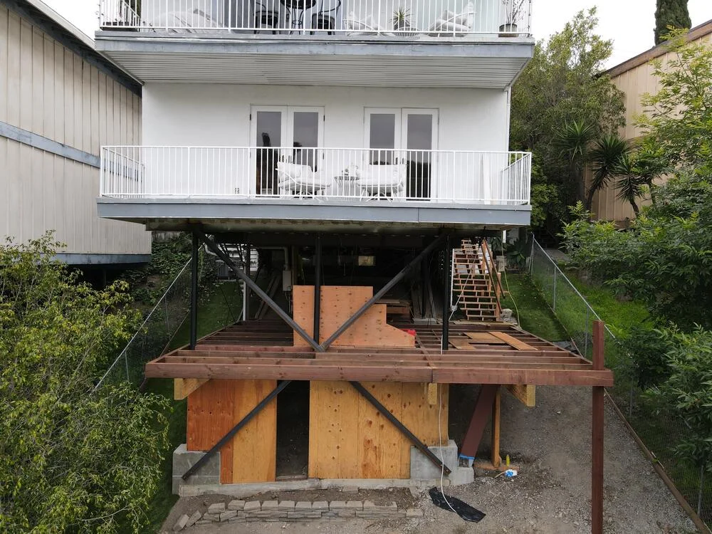 Elevated Pilings or Stilts Foundation Repair Lexington, TN