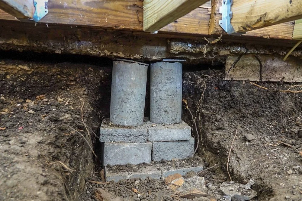 Pier and Beam or Block and Base Foundation Repair Lexington, TN